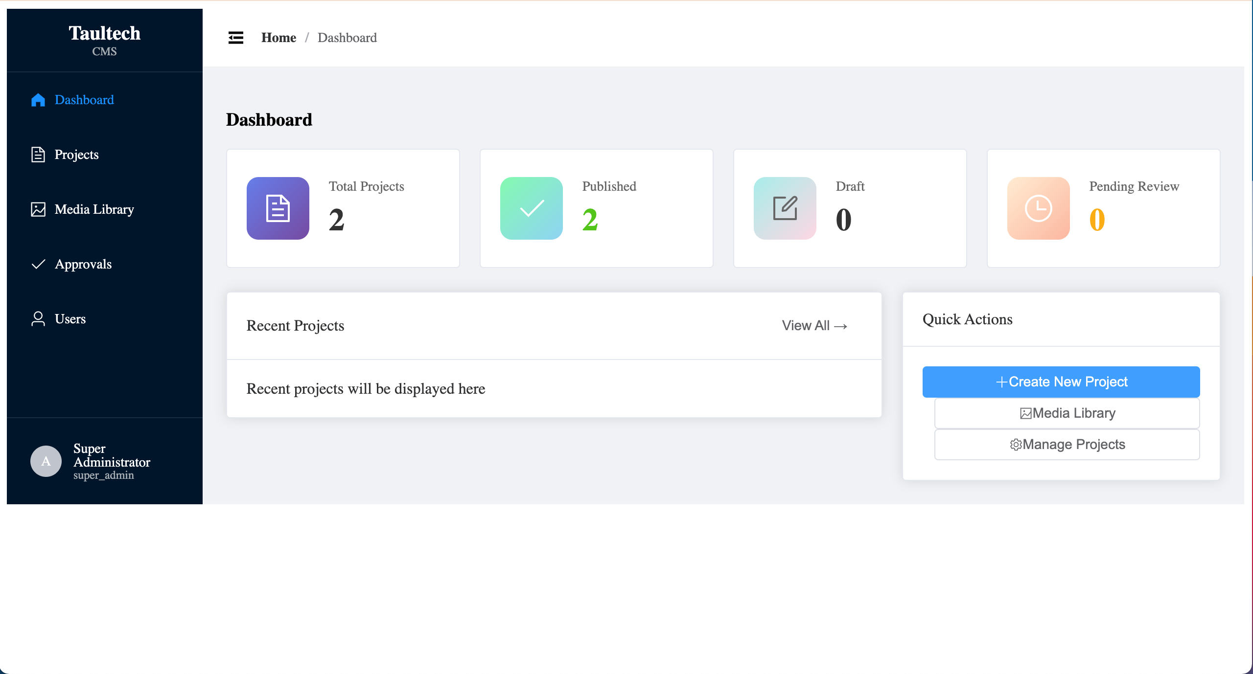 Full-Stack Portfolio & CMS Platform